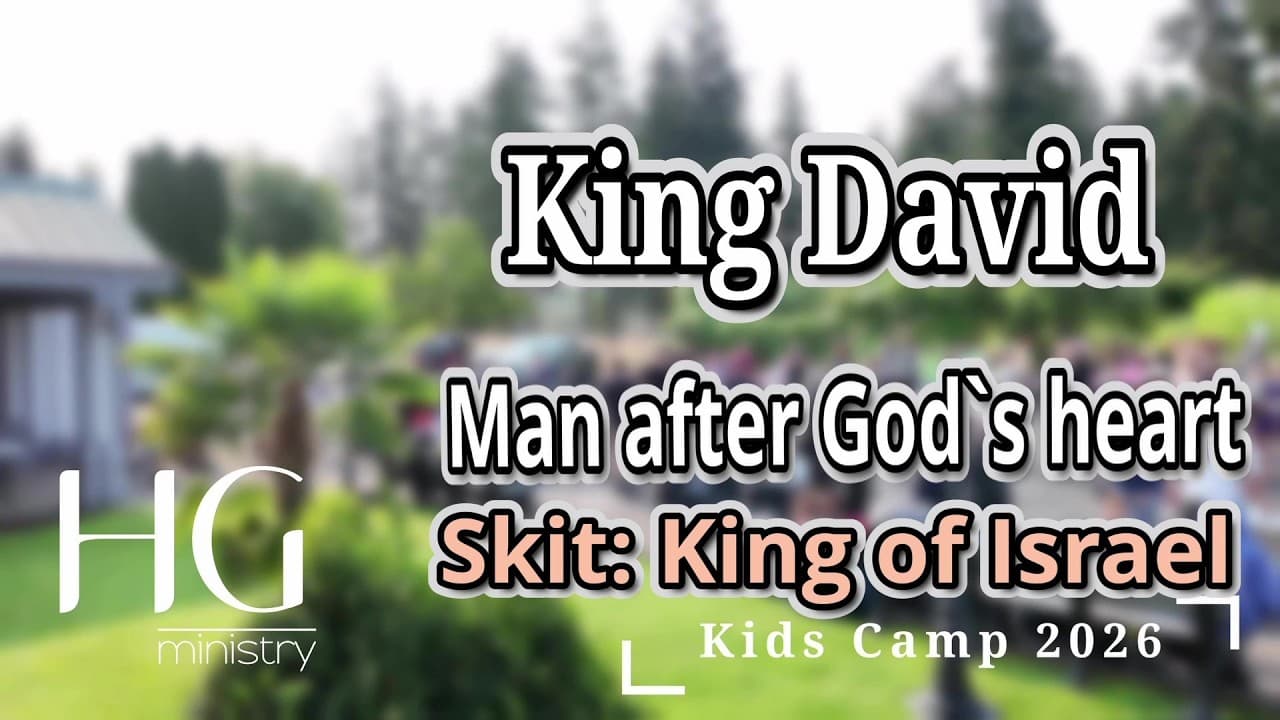 Skit "King of Israel" | Kids Camp 2016