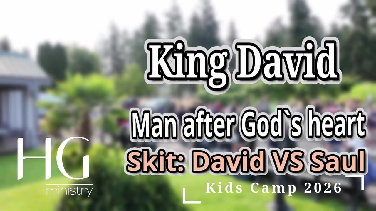 Skit "David VS Saul" | Kids Camp 2026