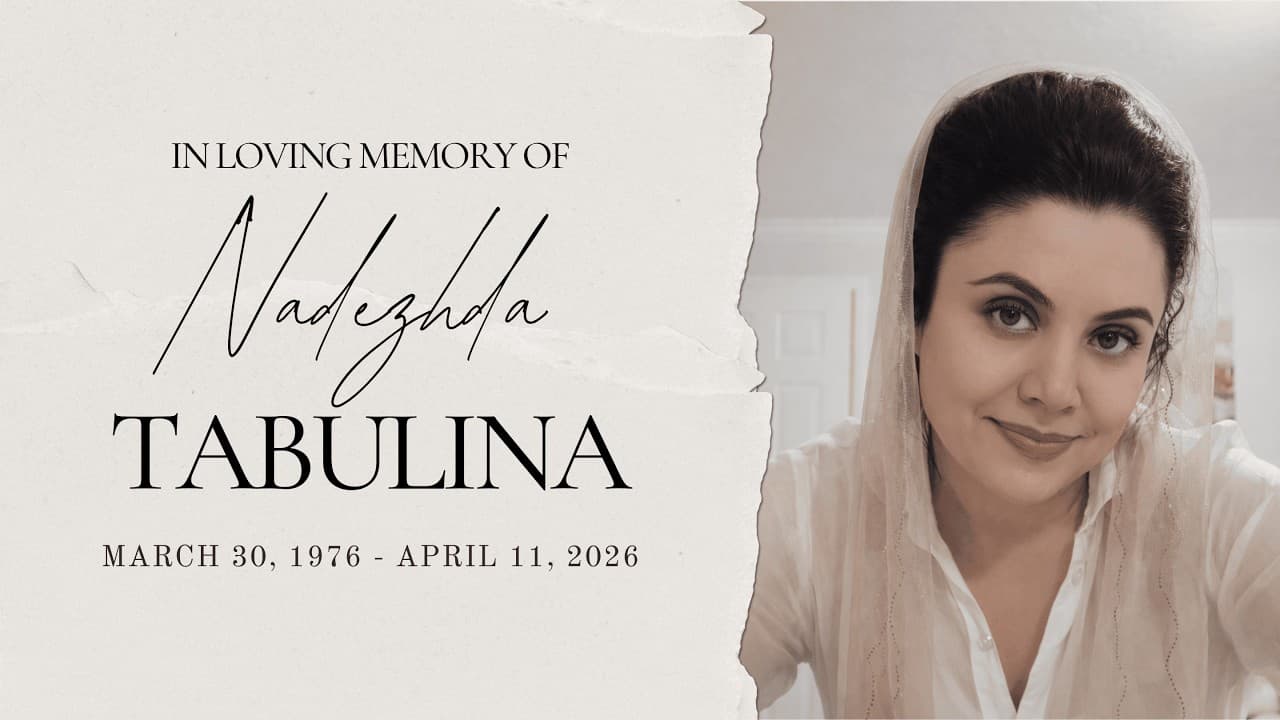 Похоронное Служение Надежды Табулины | 20 Aпреля, 2026 | 19:00