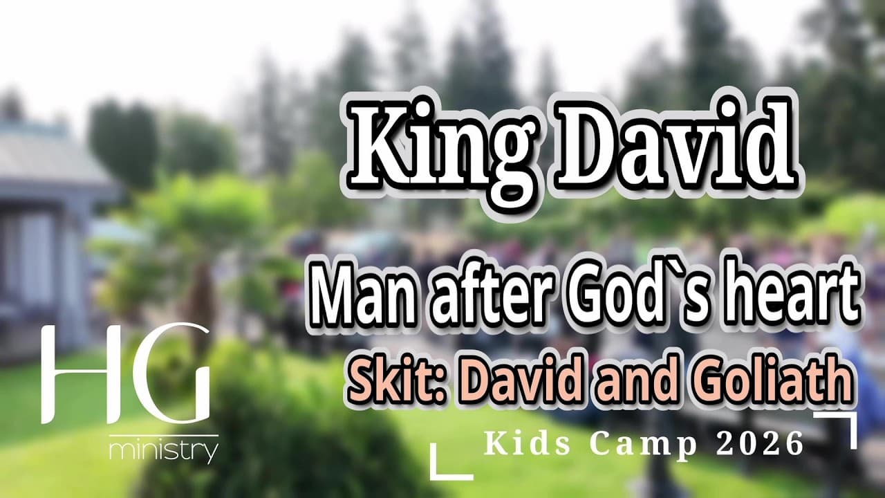 Skit "David and Goliath" | Kids Camp 2026